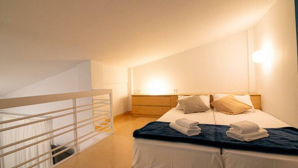 Tiara Holidays - Anemomylos by the sea - 1 bedroom maisonette - bedroom 2